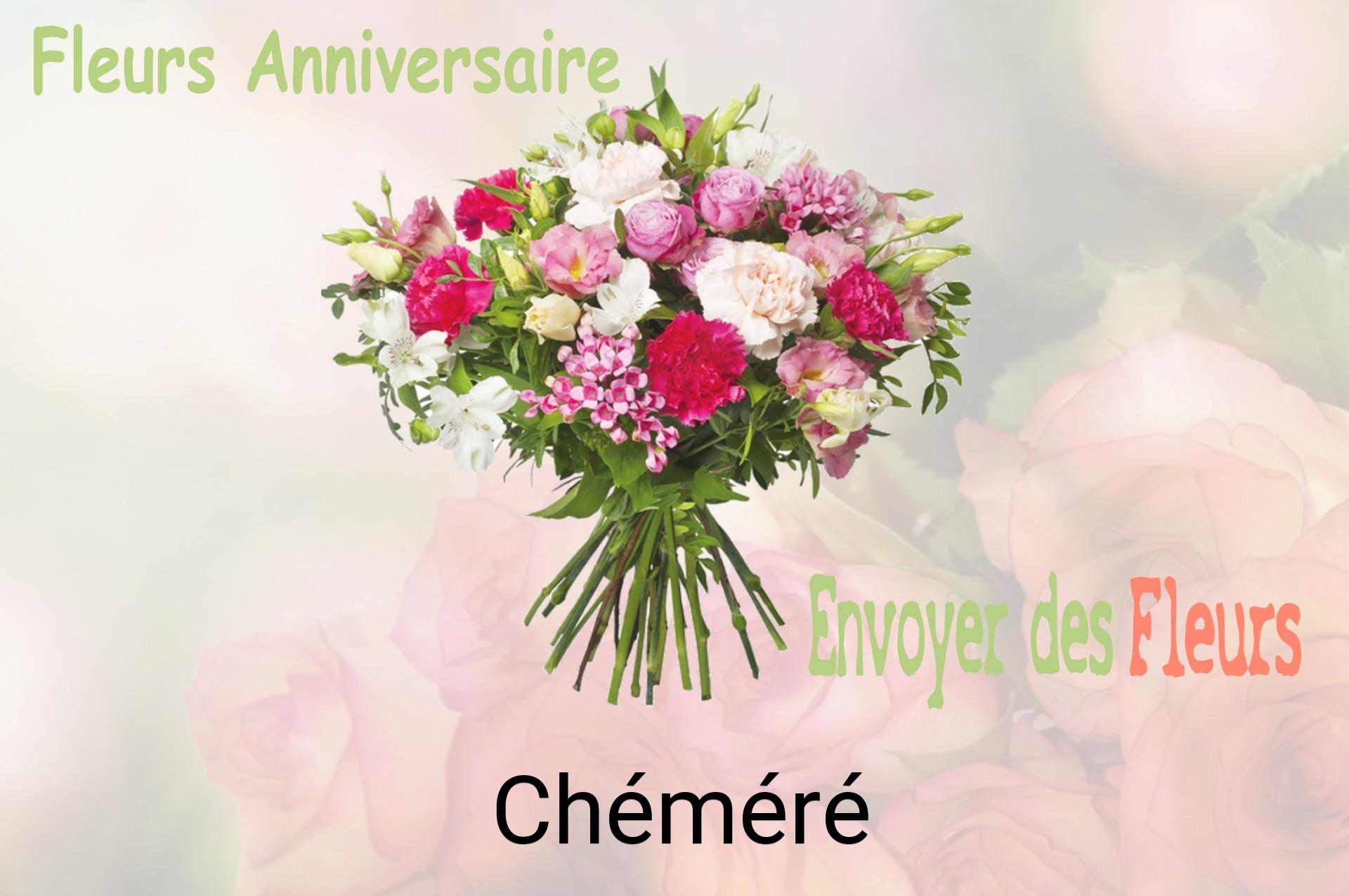 Bouquet de fleurs d’anniversaire livré à Chéméré